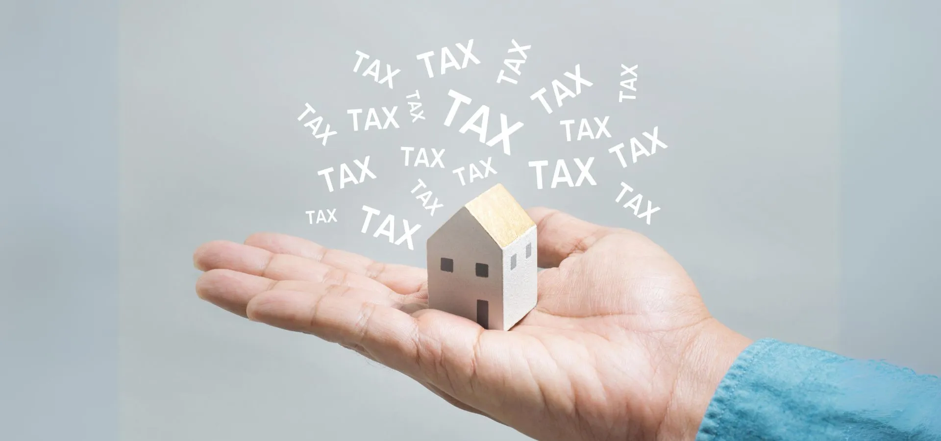 Showing tax applicable on property